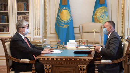 Prezıdent Ortalyq saılaý komıssııasynyń tóraǵasy Berik Imashevty qabyldady