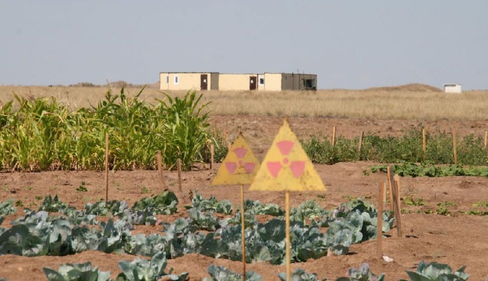 Polıgon jerleri tereńinen zerttelip jatyr