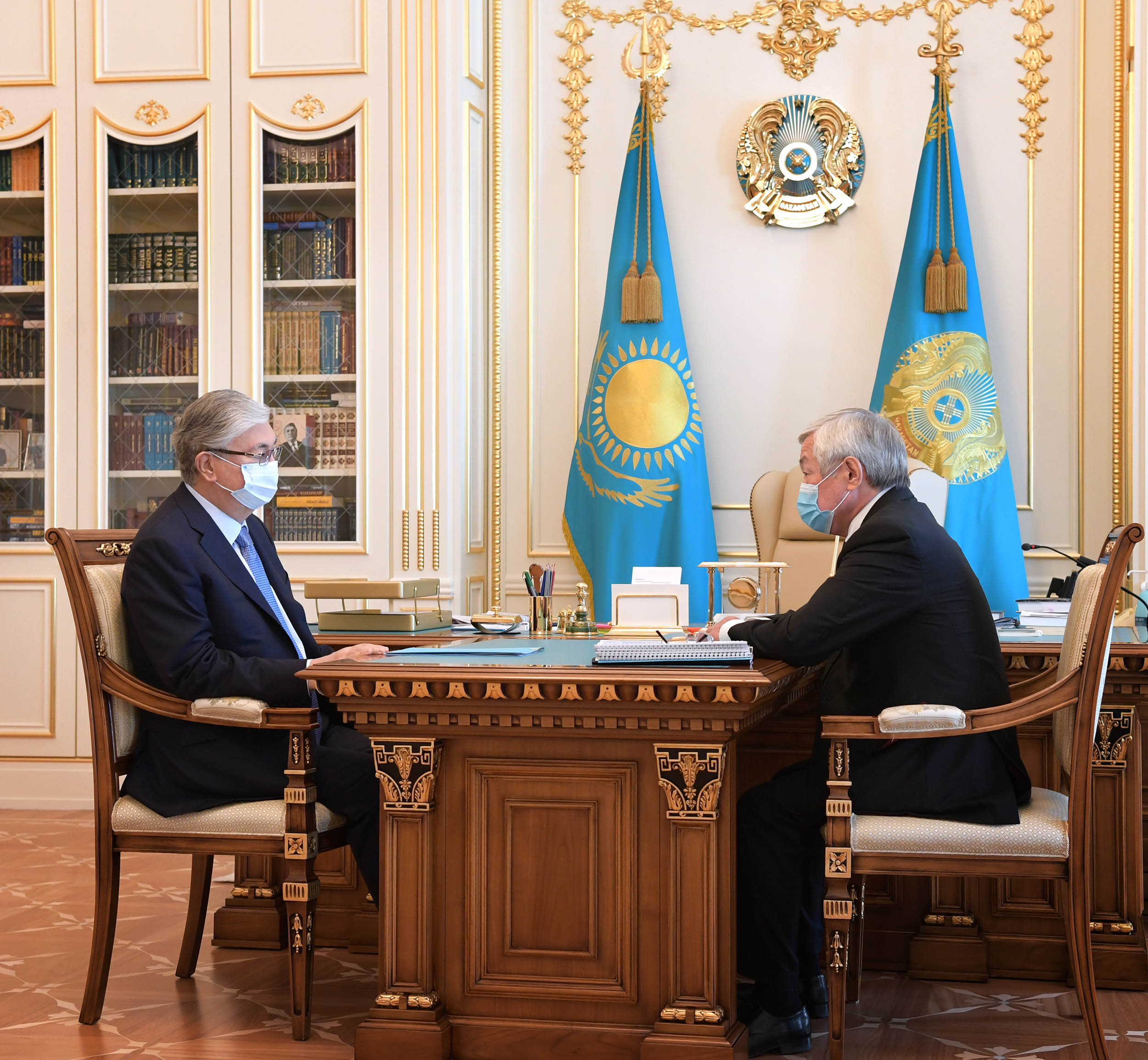 Memleket basshysy Berdibek Saparbaevty qabyldady