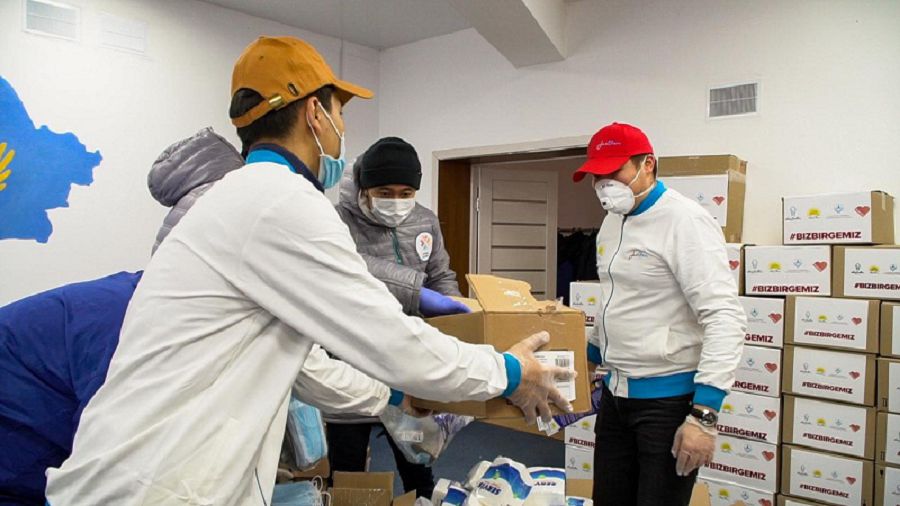 Áleýmettik jobalar ortalyǵy ashyldy