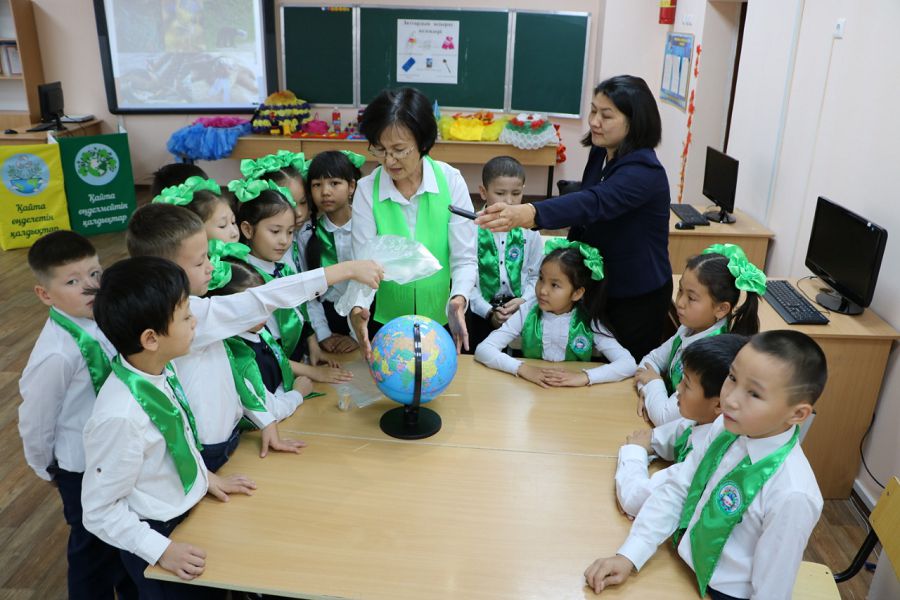 Qaldyqty bólek jınaý týraly sabaq ótedi