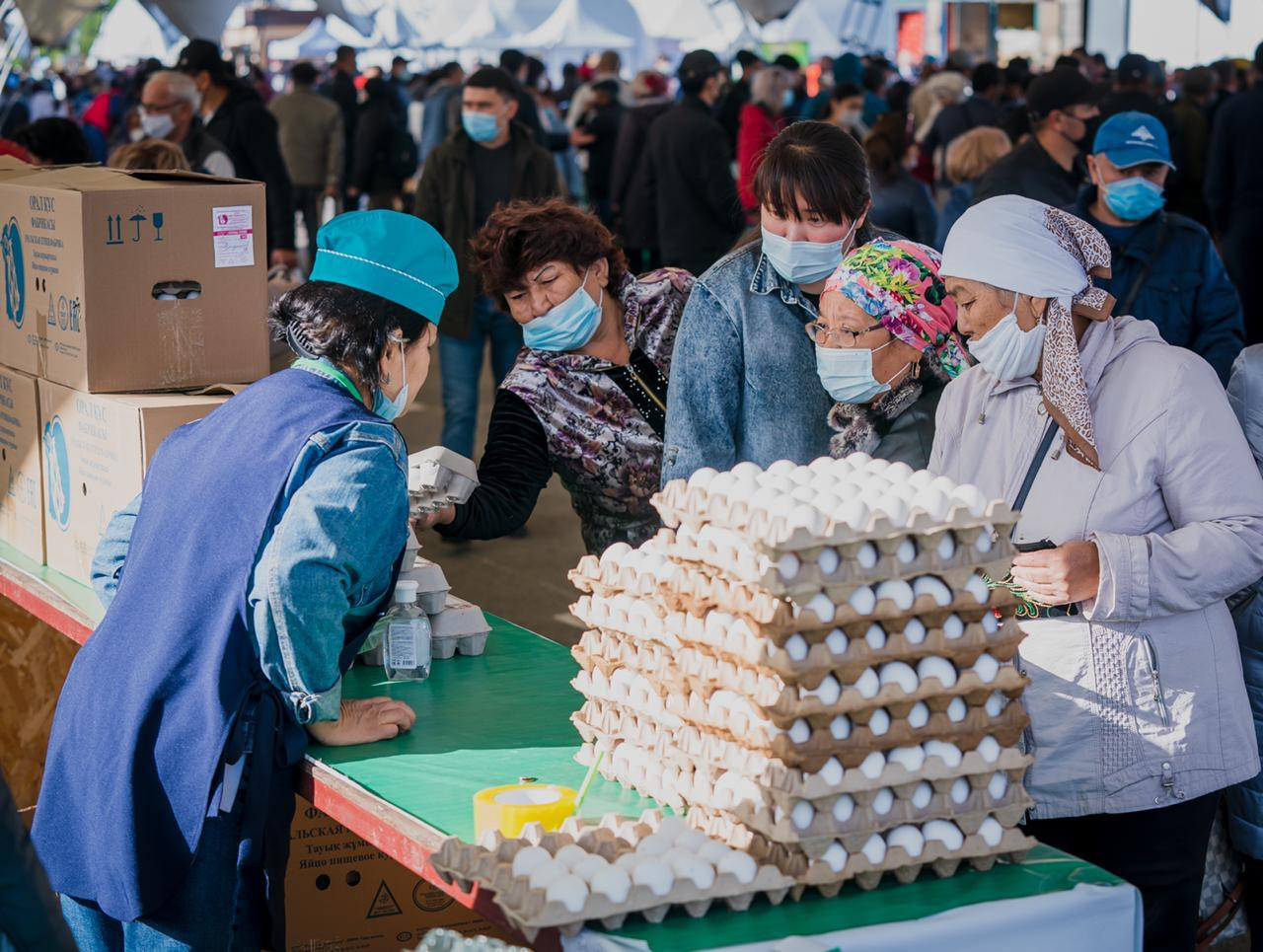 Demalys kúnderi elordada aýylsharýashylyq jármeńkesi ótedi