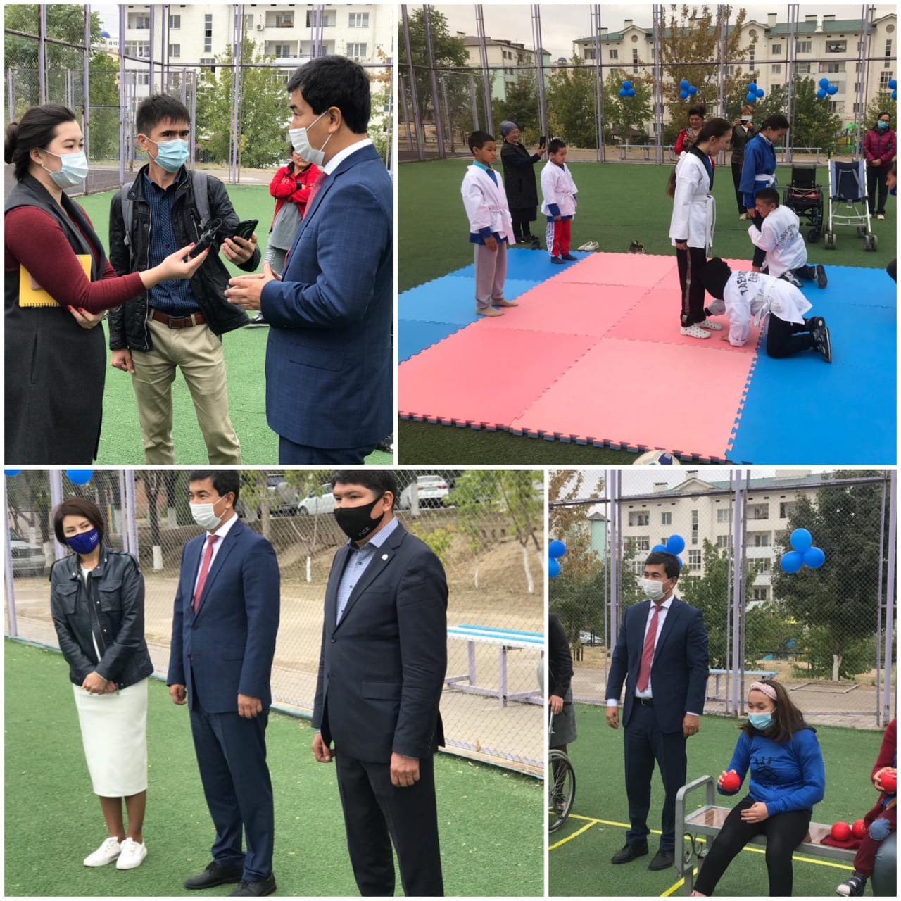 Shymkentte múmkindigi shekteýli balalarǵa arnalǵan ınklıýzıvti seksııalar ashyldy