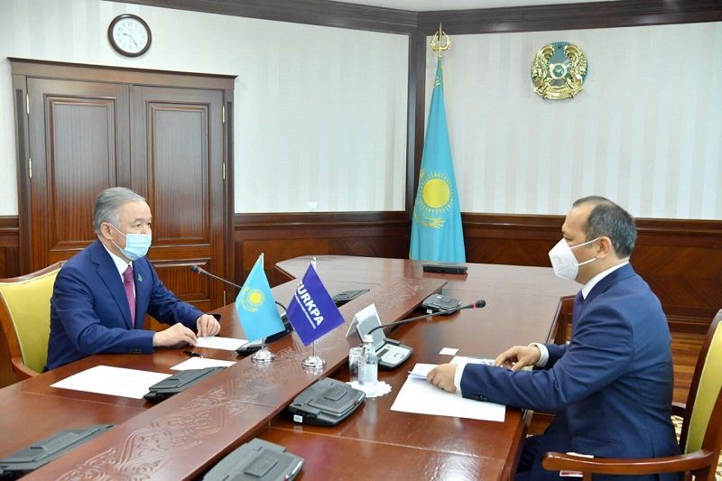 Nurlan Nyǵmatýlın TúrkPA Bas hatshysymen kezdesti