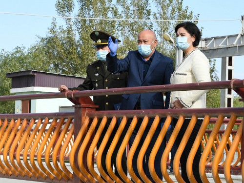 Oblys ákimi Syrdarııa aýdanyna boldy