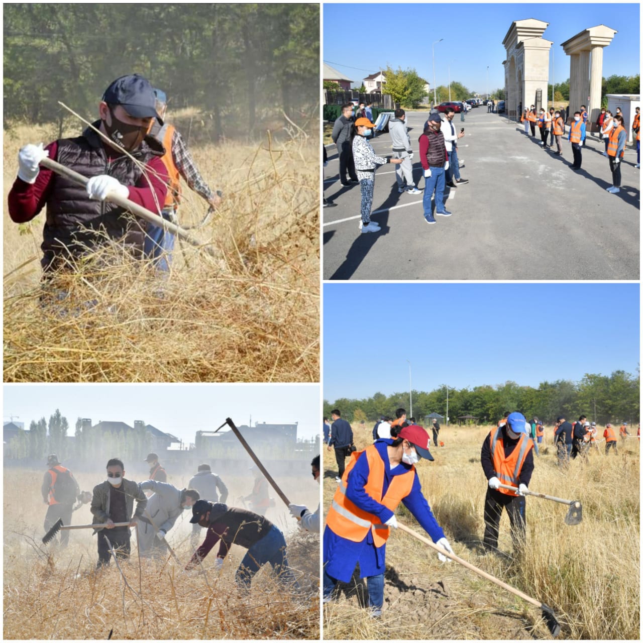 Shymkentte jalpyqalalyq senbilikke 30 myńnan astam adam qatysty