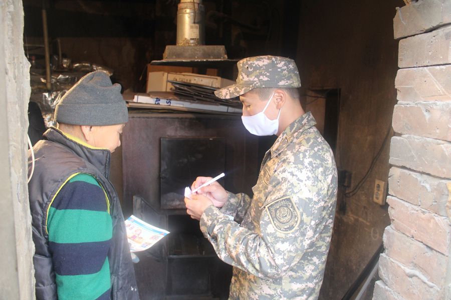 Jer úılerdiń daıyndyǵyn tekserdi