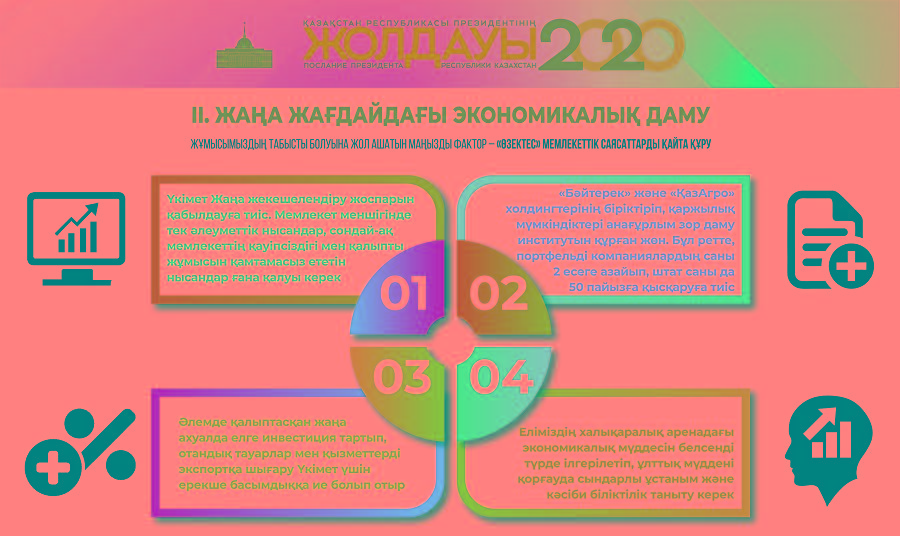 О́tkenniń tájirıbesin de eskergen jón