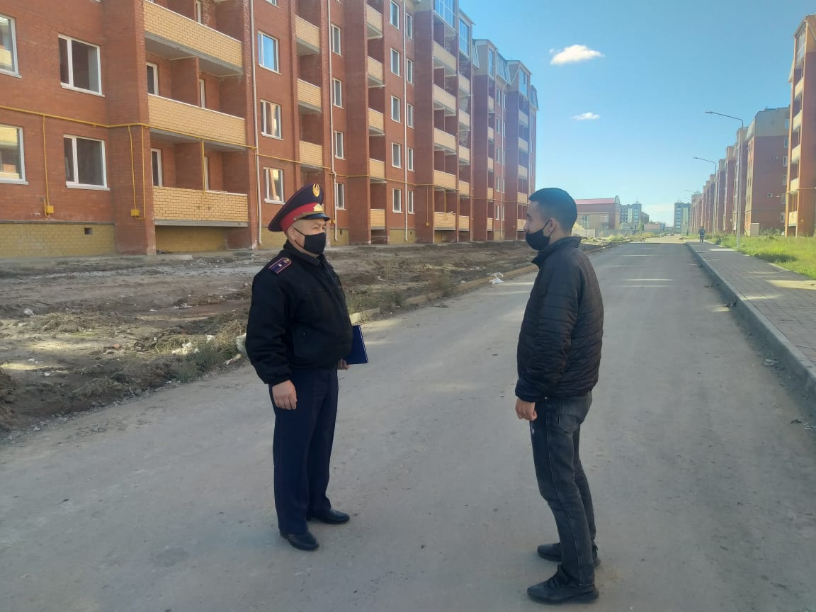 Qostanaıda ýchaskelik polısııa pýnkti ashyldy