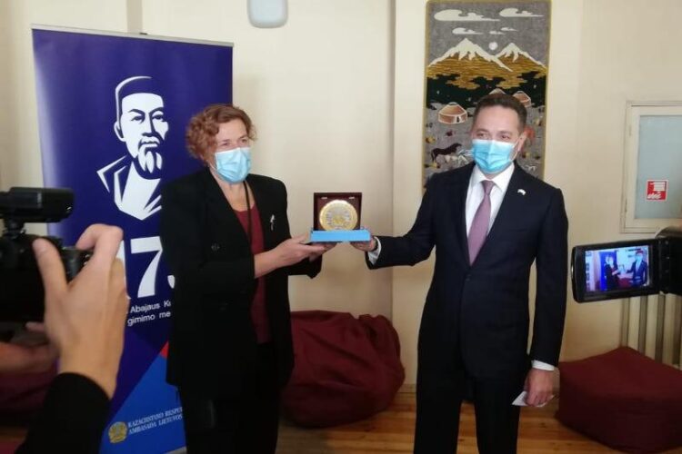 Vılnıýs qalasynda Abaıdyń oqý zaly ashyldy