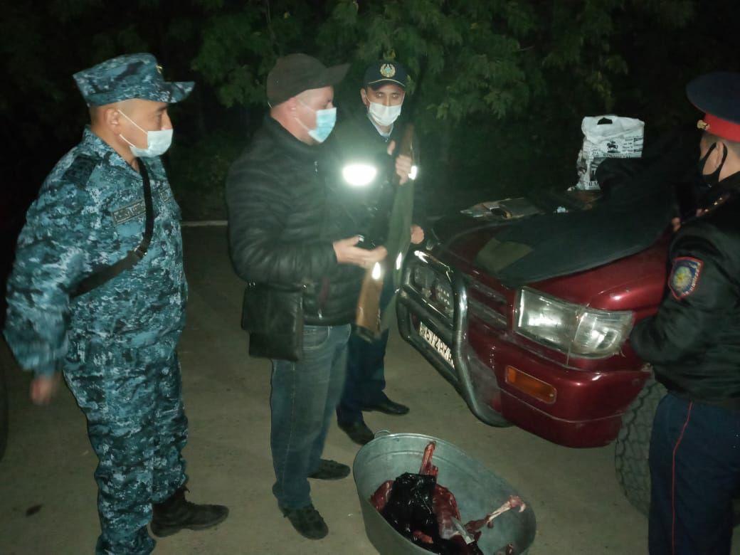 Elik atqan brakoner ustaldy