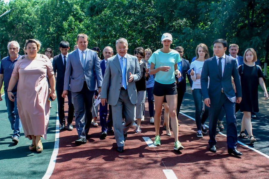 Olga Rypakova: «Samal» saıabaǵynda jattyǵamyn