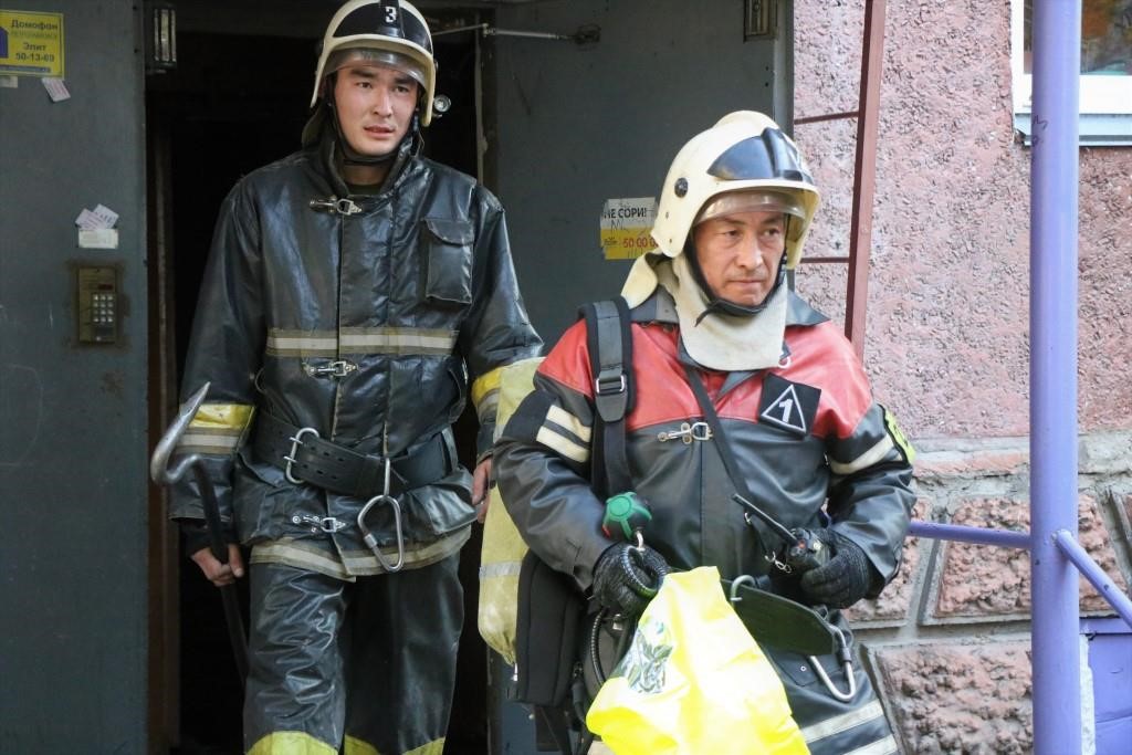 Kásibı sheberliktiń arqasynda órt jyldam sóndirildi