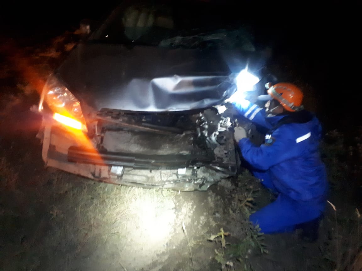 Oralda jol apatynan eki adam qaza tapty