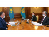 Qasym-Jomart Toqaev "Qazaqtelekom" basshysyn qabyldady