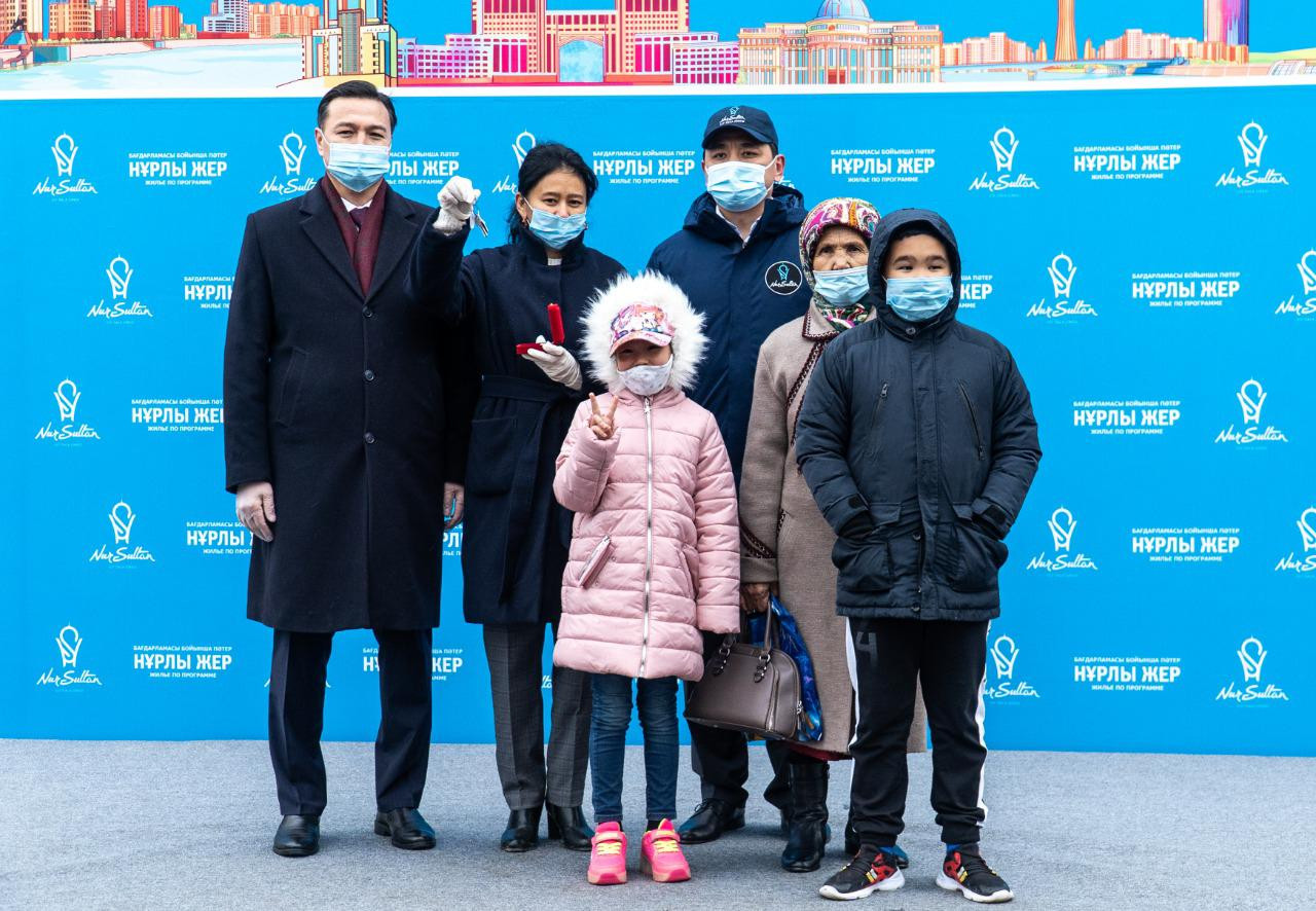 Elordada áleýmettik páterler berildi