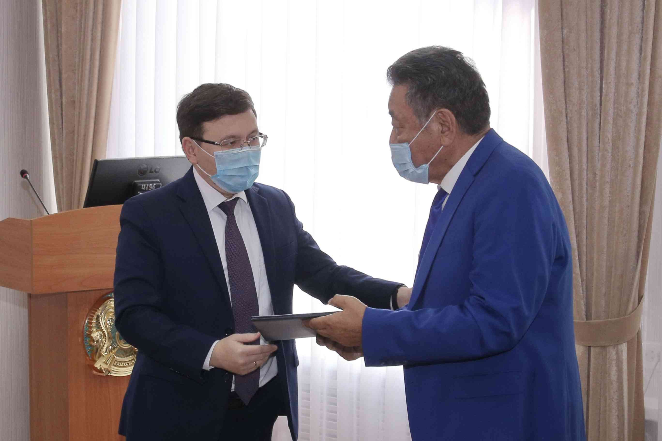 Ǵalymnyń eńbegi atalyp ótti