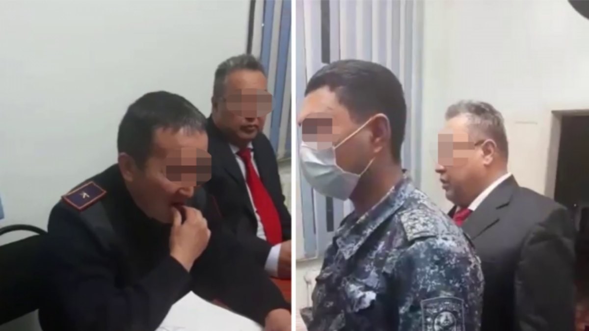 Polısııa bólimshesinde kúdikti kóz jumdy