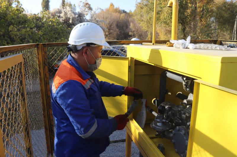 Qordaı aýdanynyń eki aýylyna gaz keldi