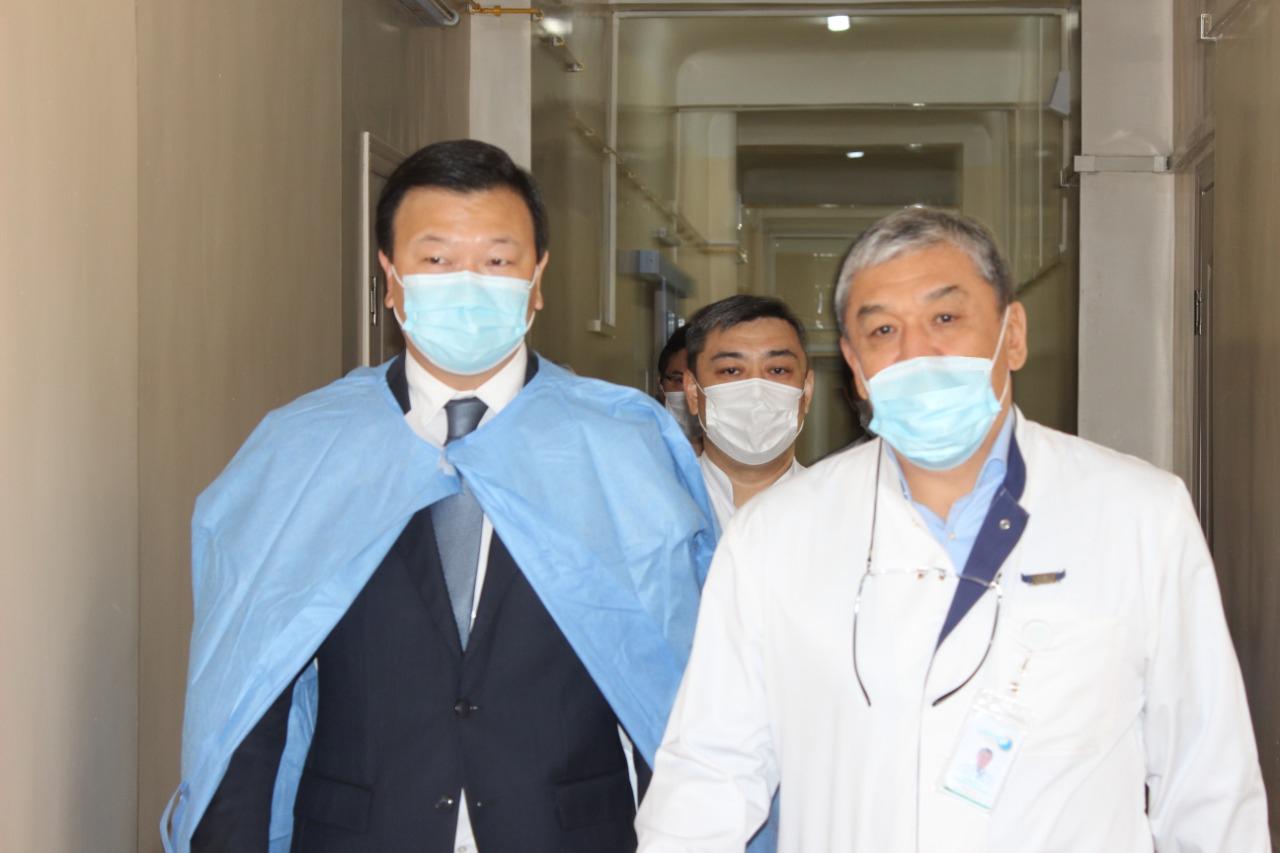 Almatydaǵy aýrýhanalardy aralady