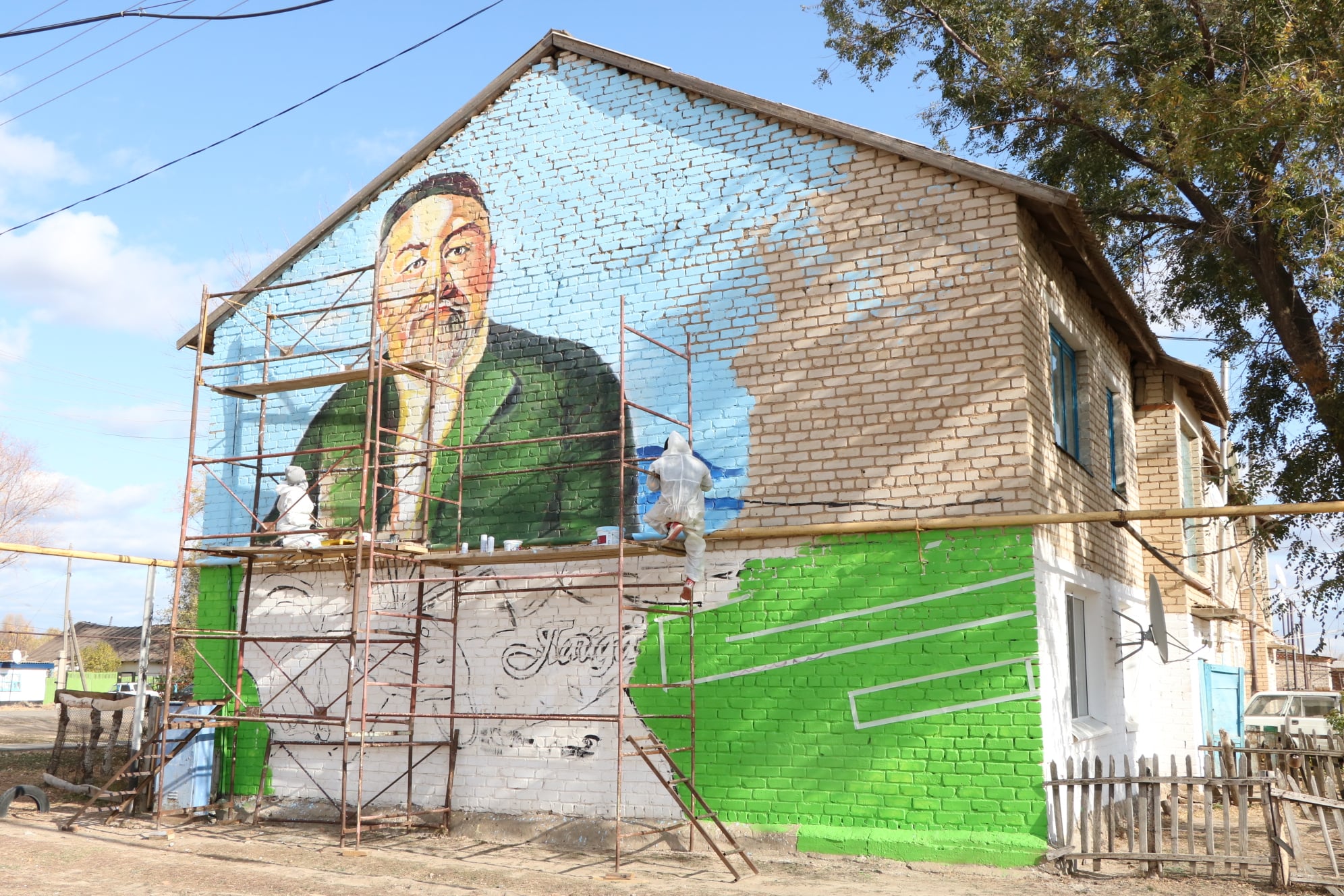 Aq Jaıyq aýyldarynda da mýral salyna bastady