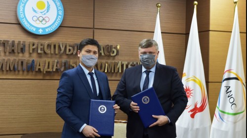 Olımpıadashylar dene shynyqtyrýdan onlaın beınesabaq ótkizedi