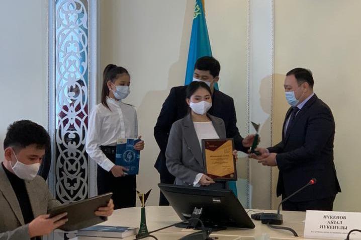 Qaraǵandyda "Jas О́rken" syılyǵynyń laýreattary marapattaldy