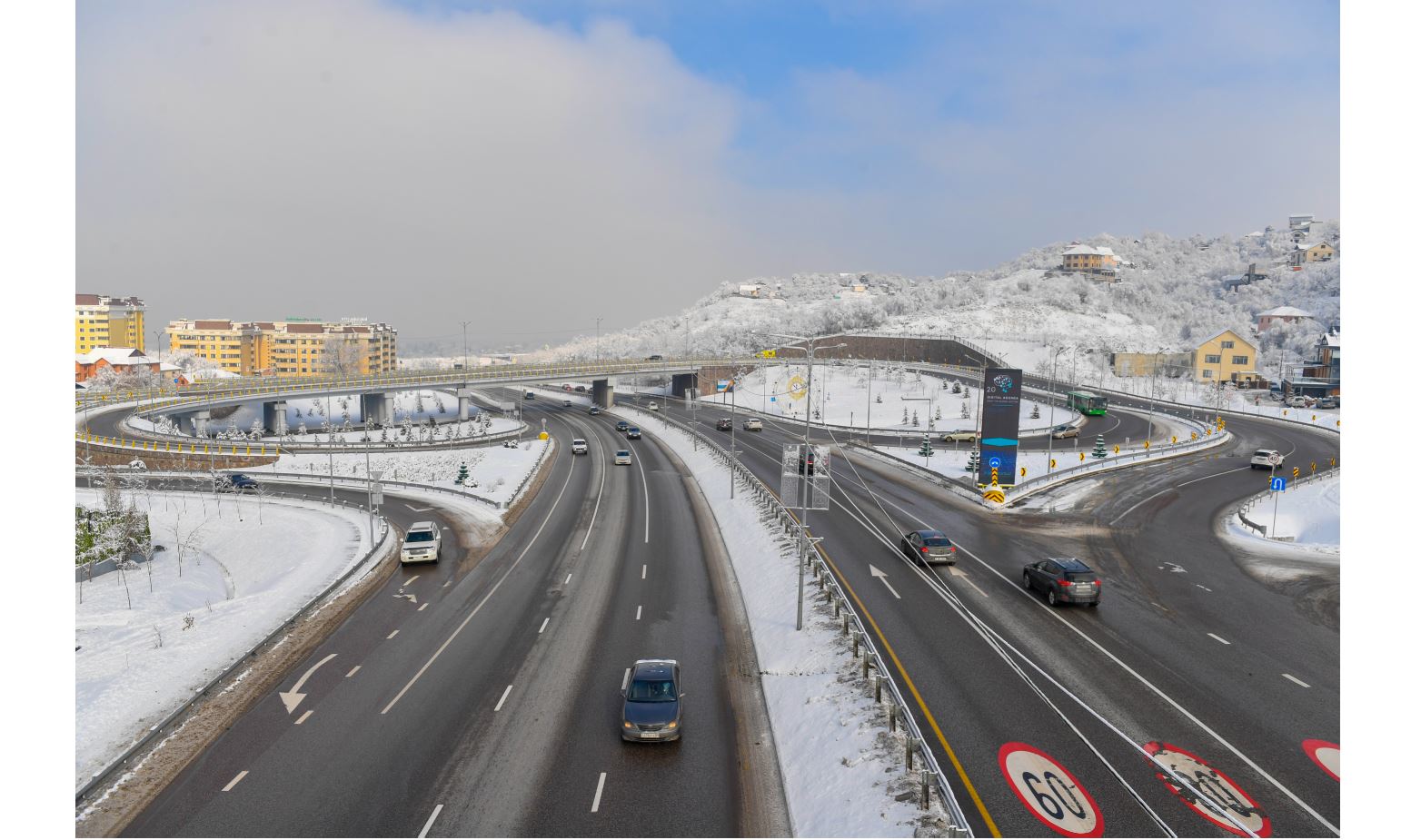 Almatydaǵy tegis joldardyń úlesi 80% paıyzǵa jetti