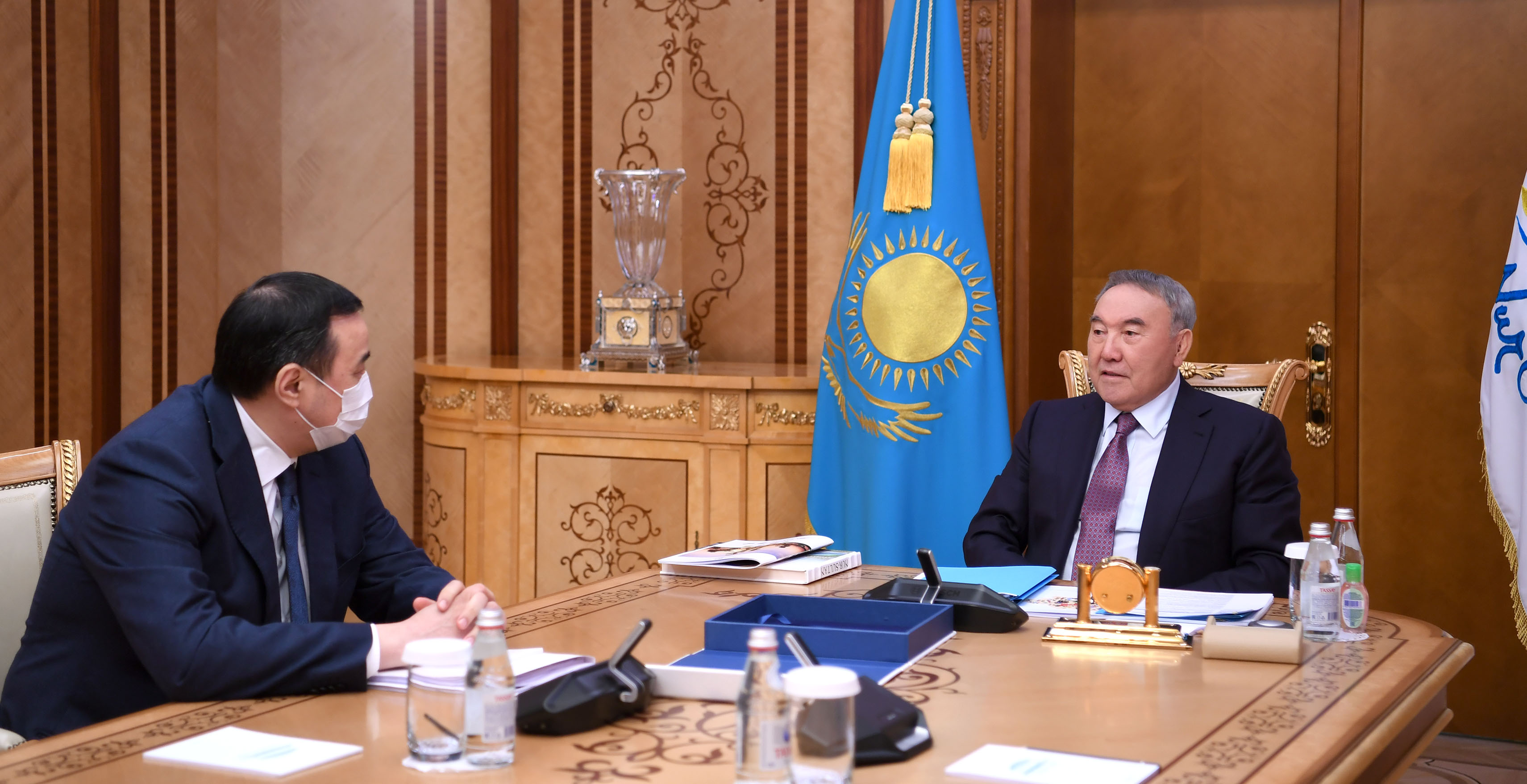 Elbasy Abylaı Myrzahmetovti qabyldady