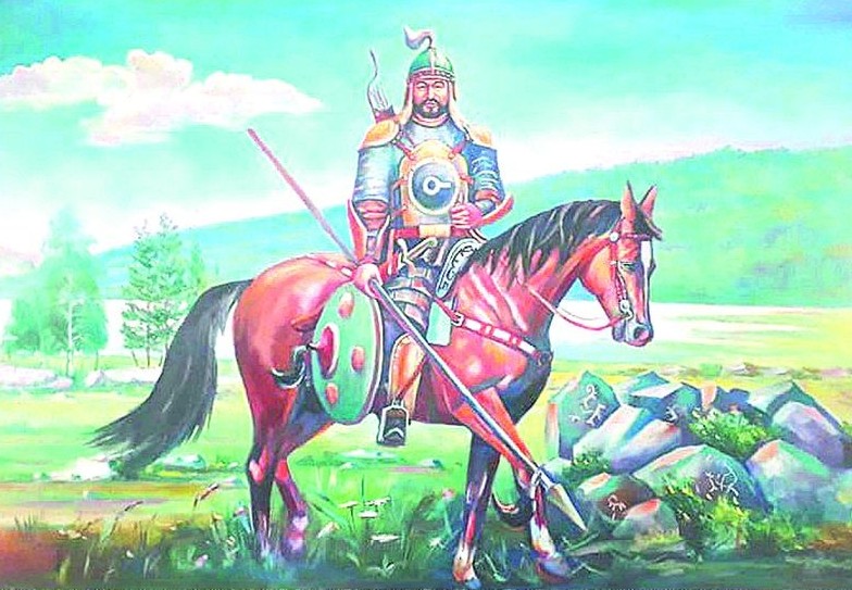 Qalbany qalmaqtan qorǵaǵan erler