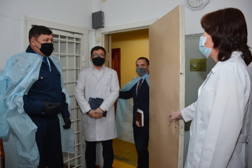 SQO PD medısınalyq qyzmetiniń vırýsqa qarsy kúresi tekserildi