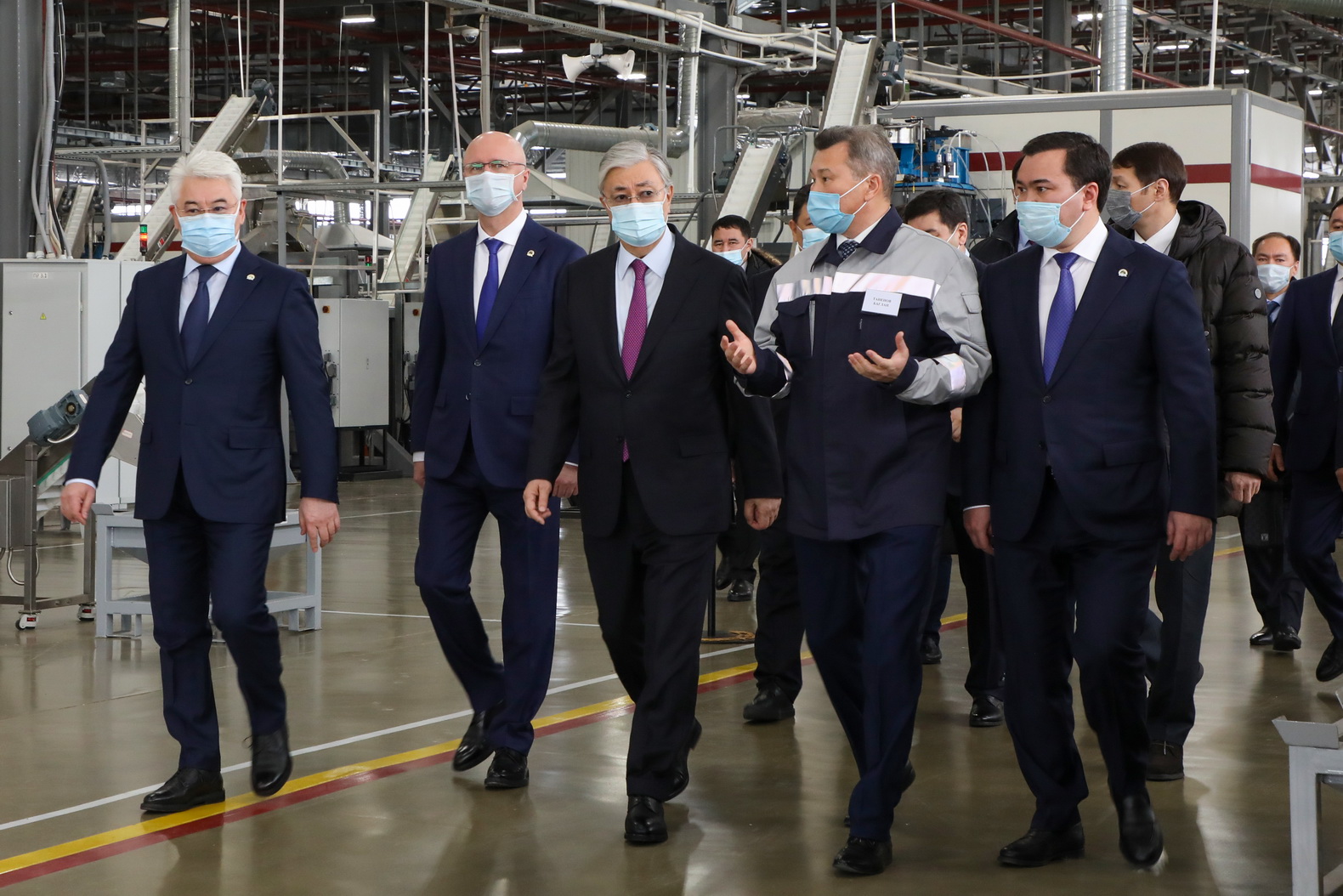 Prezıdent nemis kompanııalarymen yntymaqtasý kerektigin aıtty