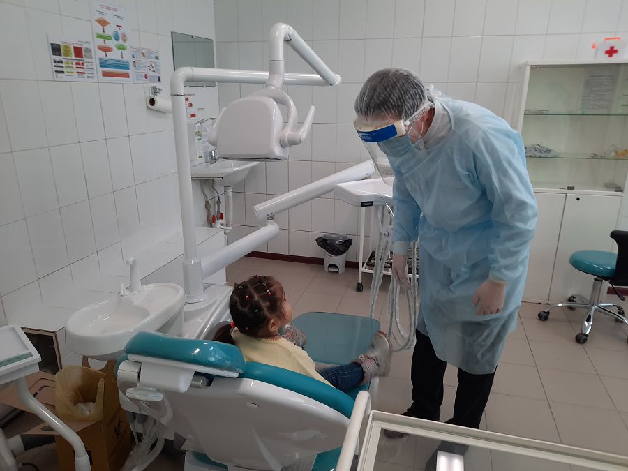 Stomatologııalyq kabınet ashyldy