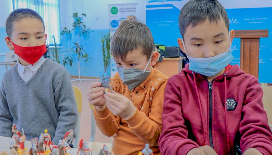 О́tken dáýir jaýyngerlerimen «kezdesý»