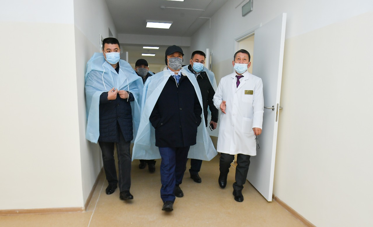 Túlkibas aýdanynda jańa emhana boı kóteredi