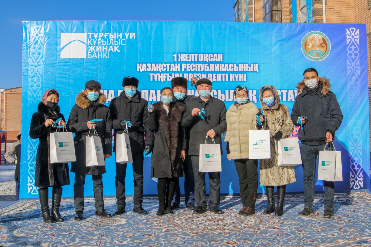 Qyzylordalyq 100 otbasy baspanaly boldy