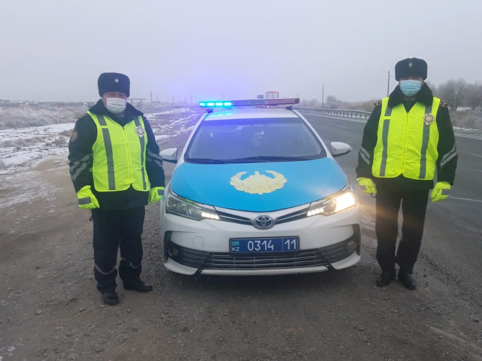 Aqtaýlyq júrgizýshi alǵys aıtty