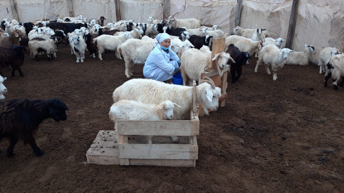 Aýyldastarynyń alǵysyn alǵan