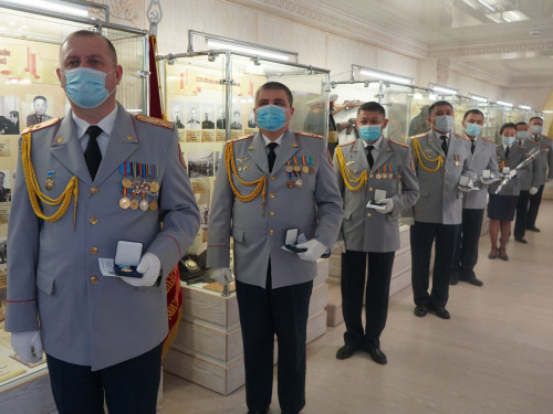 Qostanaıda 25 polıseı «Halyq alǵysy» medalimen marapattaldy