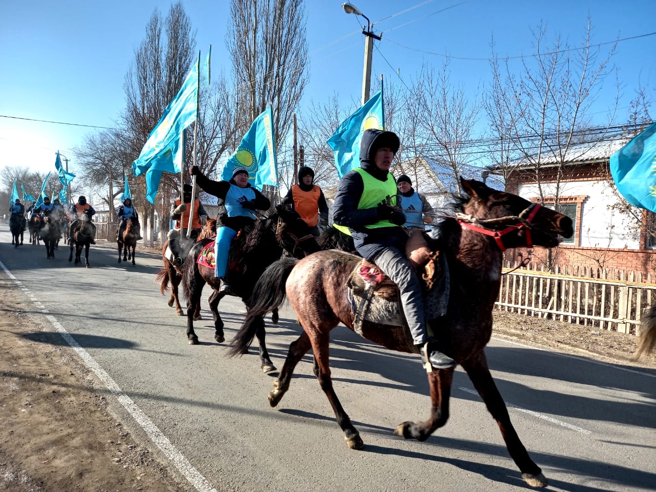 Qyzylordada merekelik sherý uıymdastyryldy