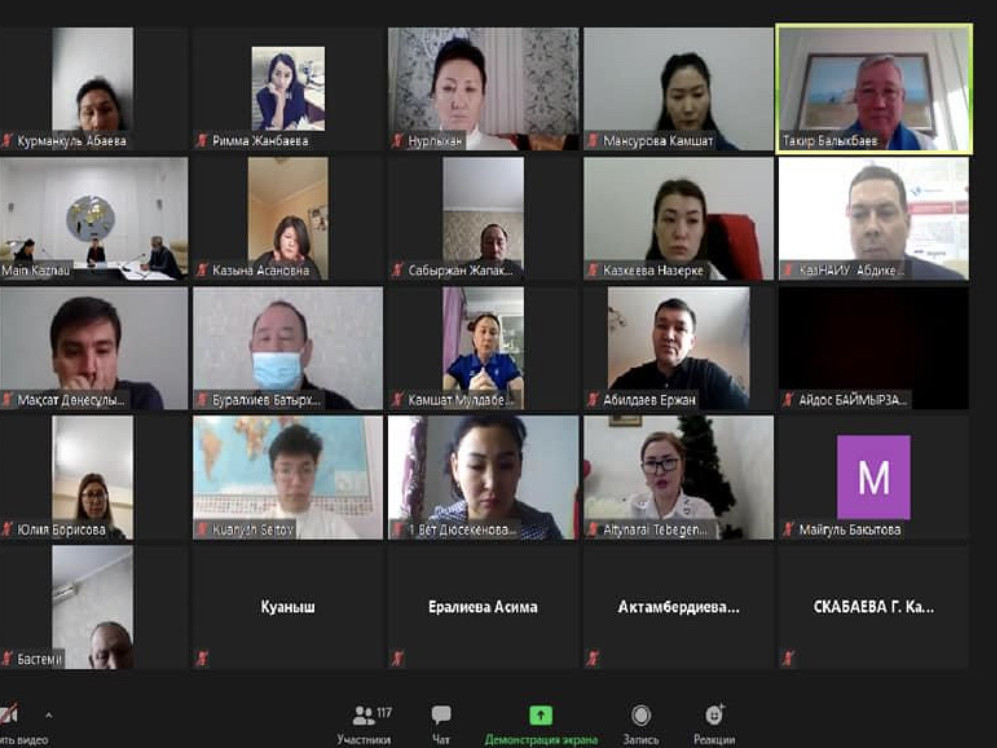 Onlaın kezdesýde aýyldardy damytý máselesi kóterildi