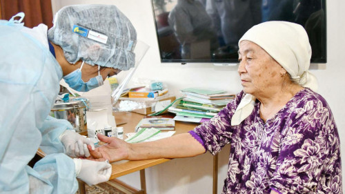 MÁMS pen TMKKK aıasynda qansha almatylyqqa medısınalyq qyzmet kórsetildi?