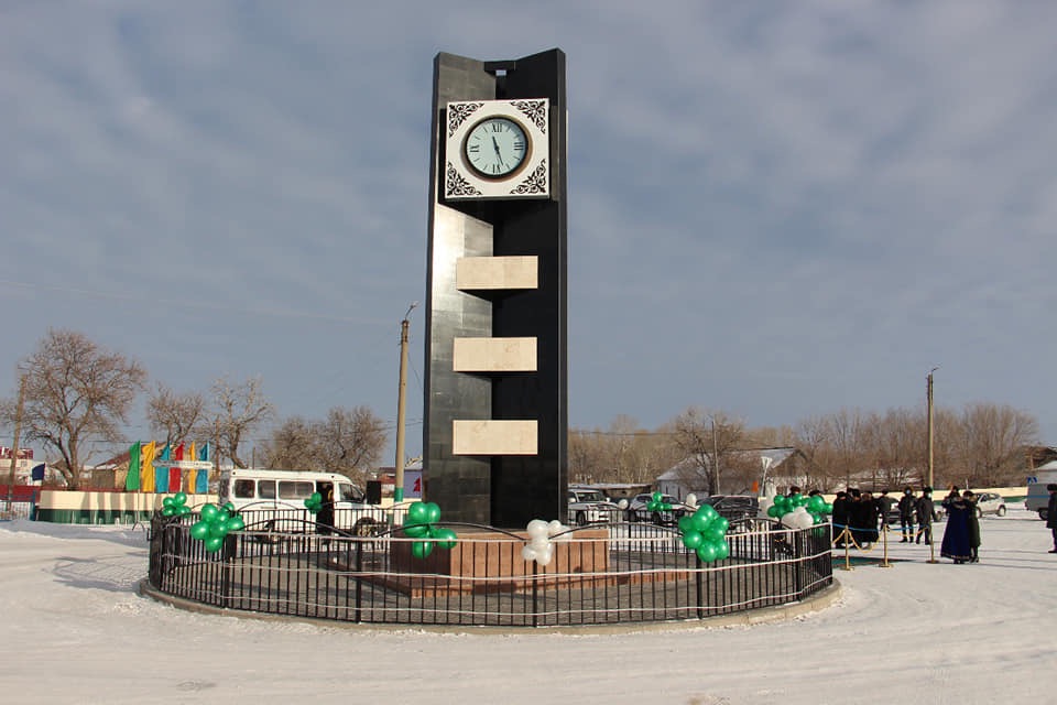 Shet aýdanynda «Saǵat» stellasy ornatyldy