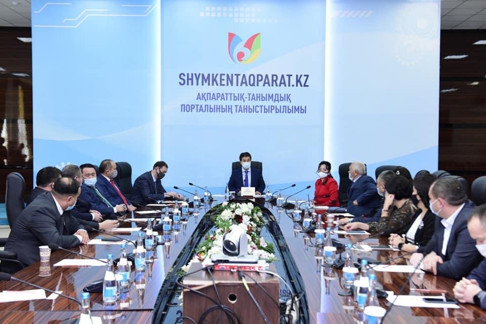 «Shymkentaqparat.kz» jańa aqparattyq portalynyń tanystyrylymy ótti