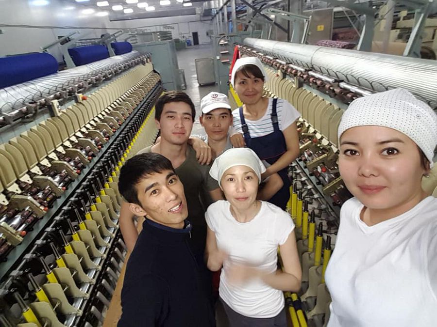 Toqyma fabrıkasy toqyraǵaly tur