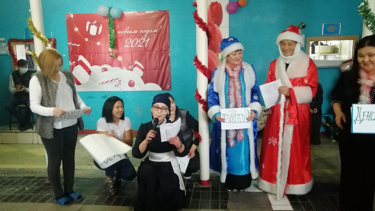 Qonys-kolonııasynda Jańa jyl merekesi ótti