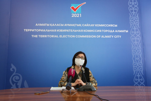 Almatyda saılaý ýchaskelerinde múmkindigi shekteýli adamdarǵa jaǵdaı jasalǵan