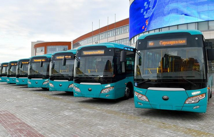 Petropavlda qoǵamdyq kólikter jańartyldy