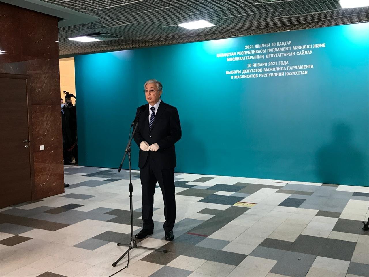 Prezıdent: Bul saılaý eldegi demokratııany damytýdyń basty qadamdarynyń biri bolady