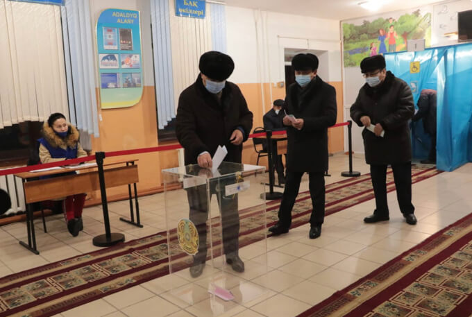 Jambyldyqtar saılaýǵa belsendi qatysýda